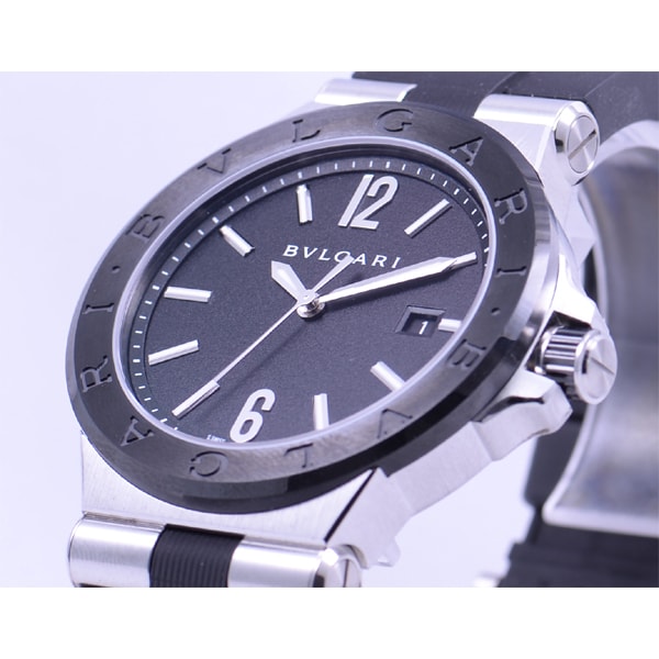 BVLGARI DG42BSCVD Watch - BVLGARI Diagono Black Black - Premium Men's Fragrance for Sophisticated Style (Image 2)
