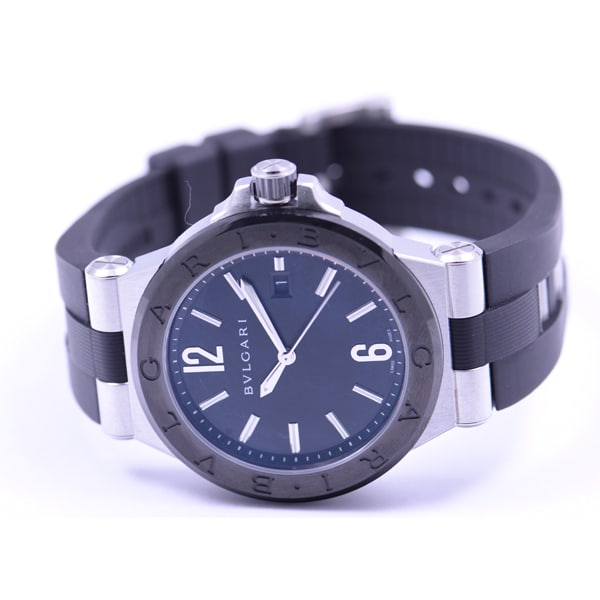 BVLGARI DG42BSCVD Watch - BVLGARI Diagono Black Black - Premium Men's Fragrance for Sophisticated Style (Image 3)
