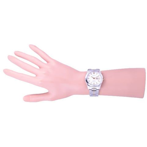 SEIKO SGG719P1 Watch - Men's Q Combi Bracelet Water Resistant 10 ATM Scratch Resistant Glass Elegant Design Watch (Image 6)