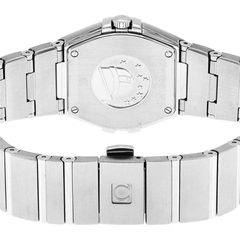 OMEGA 123.15.27.60.52.001 Ladies Constellation Quartz Swiss Luxury Watch with 5 Year Warranty Elegant Design