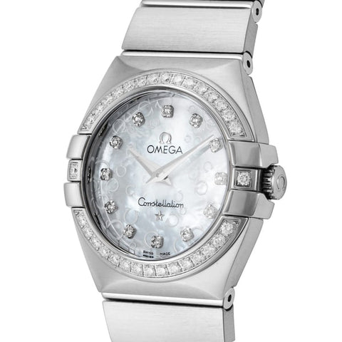 OMEGA 123.15.24.60.55.005 OMEGA Constellation 5-Year Warranty White Dial Watch [Parallel Import] - Luxury Swiss Timepiece