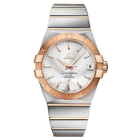 OMEGA 123.20.38.21.02.001 OMEGA Constellation 5-Year Warranty Silver Watch [Parallel Import] - Luxury Timepiece for Men