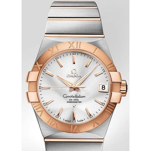 OMEGA 123.20.38.21.02.001 OMEGA Constellation 5-Year Warranty Silver Watch [Parallel Import] - Luxury Timepiece for Men
