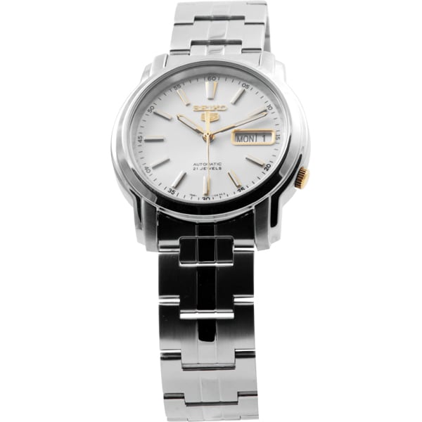 SEIKO SNKL77K1 Watch - Men's 5 Automatic Movement Stainless Steel Bracelet Water Resistant Classic Watch