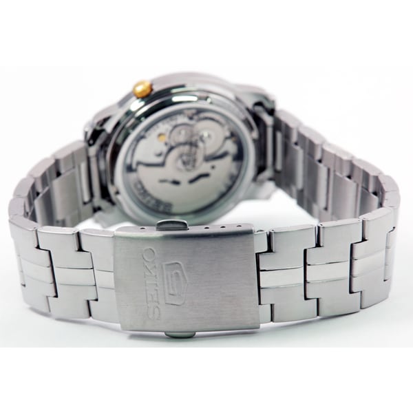 SEIKO SNKL77K1 Watch - Men's 5 Automatic Movement Stainless Steel Bracelet Water Resistant Classic Watch (Image 5)