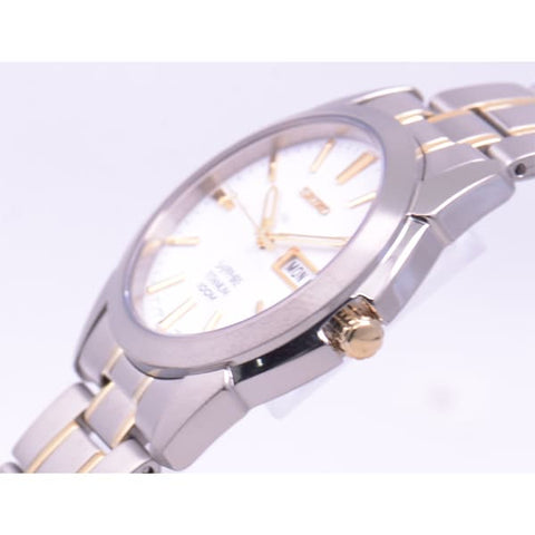 SEIKO SGG733P1 Watch - Men's Quartz Combination Bracelet Water Resistant 10BAR Sapphire Crystal Stylish Watch (Image 2)