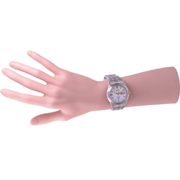 SEIKO SGG733P1 Watch - Men's Quartz Combination Bracelet Water Resistant 10BAR Sapphire Crystal Stylish Watch (Image 6)