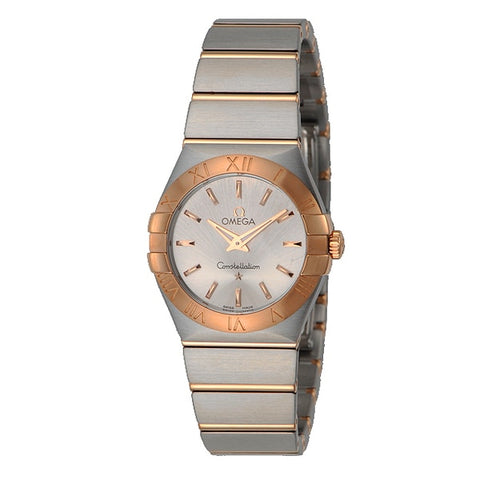 OMEGA 123.20.27.60.02.001 OMEGA Constellation Quartz 27MM Watch - Elegant Swiss Timepiece [Parallel Import]