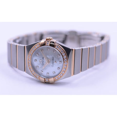 OMEGA 123.25.24.60.55.001 OMEGA Constellation 5-Year Warranty White - Luxury Swiss Watch for Men