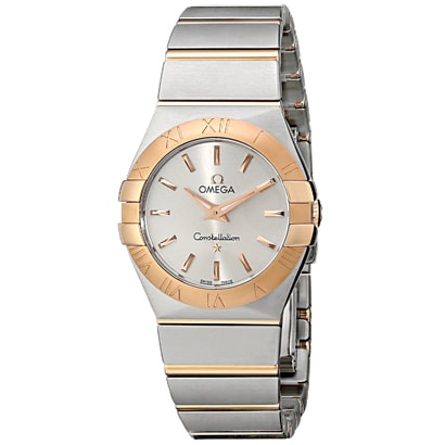 OMEGA 123.20.27.60.02.002 Ladies Constellation Quartz Watch with Elegant Design, Precision Movement, and Timeless Style