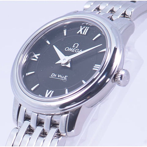OMEGA 424.10.24.60.01.001 Ladies De Ville Prestige Quartz Watch with 5 Year Warranty Elegant Design and Timeless Style