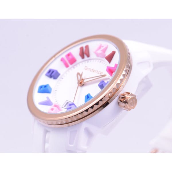 TENDENCE TG930113R Watch - GULLIVER ROUND RAINBOW White 10 ATM Water Resistant Stylish Design with 2 Year Warranty (Image 2)