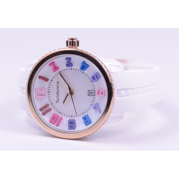TENDENCE TG930113R Watch - GULLIVER ROUND RAINBOW White 10 ATM Water Resistant Stylish Design with 2 Year Warranty (Image 3)