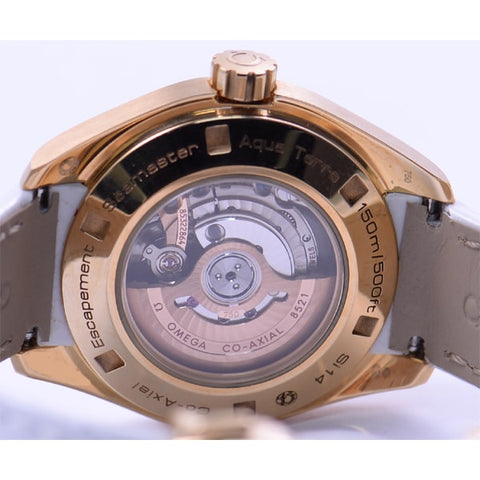 OMEGA 231.58.34.20.55.001 OMEGA Seamaster Aqua Terra 5-Year Warranty White - Luxury Swiss Watch for Men