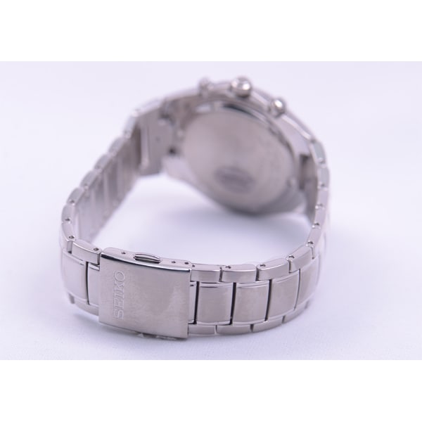 SEIKO SNDA97 Watch - Men's 5 Chrono Stainless Steel Bracelet 50M Water Resistant Stopwatch Watch (Image 5)