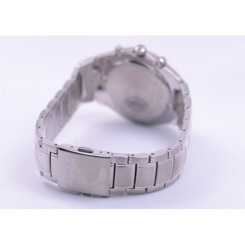 SEIKO SNDA97 Watch - Men's 5 Chrono Stainless Steel Bracelet 50M Water Resistant Stopwatch Watch (Image 5)