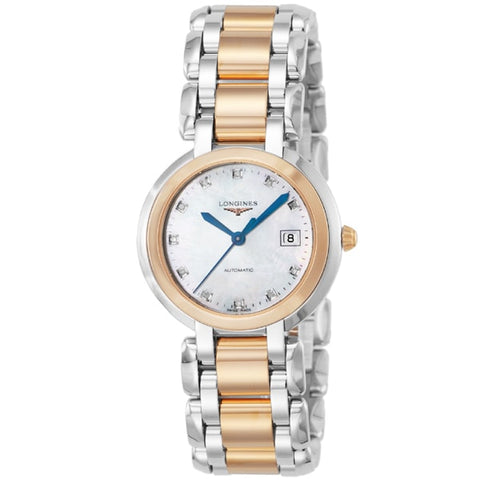 LONGINES Primaluna 2-Year Warranty [Parallel Import] White L8.113.5.87.6 - Elegant Swiss Women's Watch with Diamond Accents