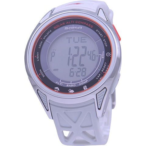 SEIKO NS24703 Men's Ride ONE SOLAR ALTI COMPASS Solar Powered Water Resistant Digital Watch with Altimeter and Compass