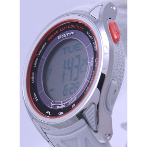 SEIKO NS24703 Men's Ride ONE SOLAR ALTI COMPASS Solar Powered Water Resistant Digital Watch with Altimeter and Compass