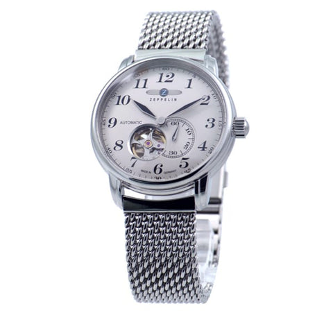 ZEPPELIN 7666 M5 Authentic LZ127 Graf Zeppelin Ivory with 2 Year Warranty, Timeless Design and Premium Quality