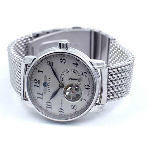 ZEPPELIN 7666 M5 Authentic LZ127 Graf Zeppelin Ivory with 2 Year Warranty, Timeless Design and Premium Quality