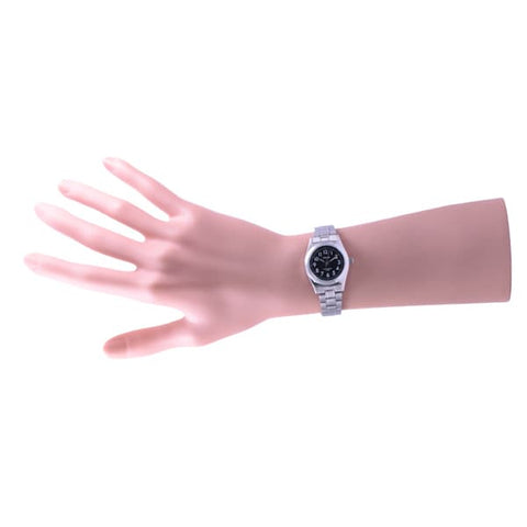 CLEVER TE AL010 BKS Elegant Ladies Watch with Stylish Black Leather Strap, Water Resistant Design and Quartz Movement for Timeless Sophistication