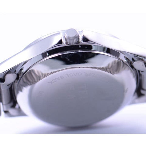 CLEVER TE AL037 PKS Elegant Ladies Watch with Durable Stainless Steel, Sparkling Crystal Accents, Water Resistant Design and Adjustable Strap for Everyday Wear