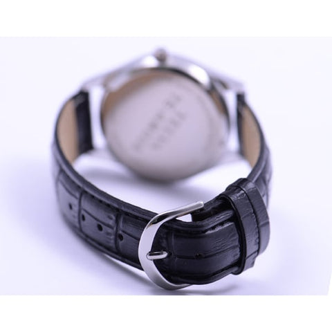 CLEVER TE AM008 WTS Stylish Men's Watch with Durable Stainless Steel, Water Resistant Design, Elegant Chronograph Features and Comfortable Leather Strap