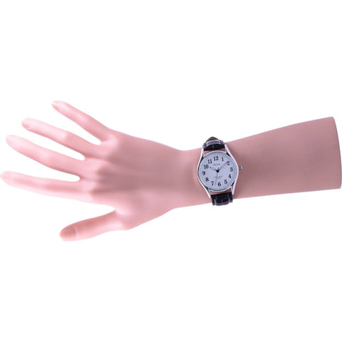 CLEVER TE AM008 WTS Stylish Men's Watch with Durable Stainless Steel, Water Resistant Design, Elegant Chronograph Features and Comfortable Leather Strap