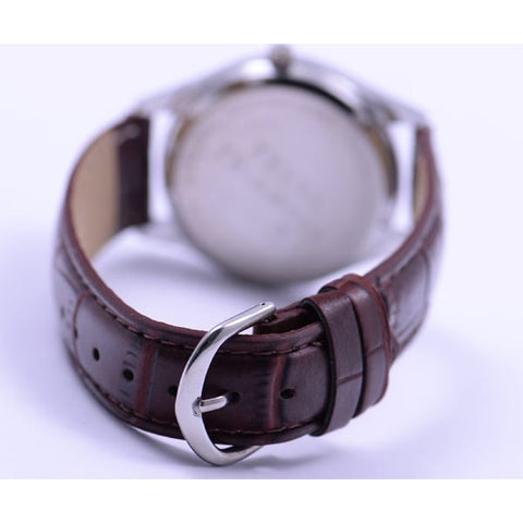 CLEVER TE AM009 WTS Stylish Men's Watch with Durable Stainless Steel, Water Resistance, Elegant Design and Precision Quartz Movement