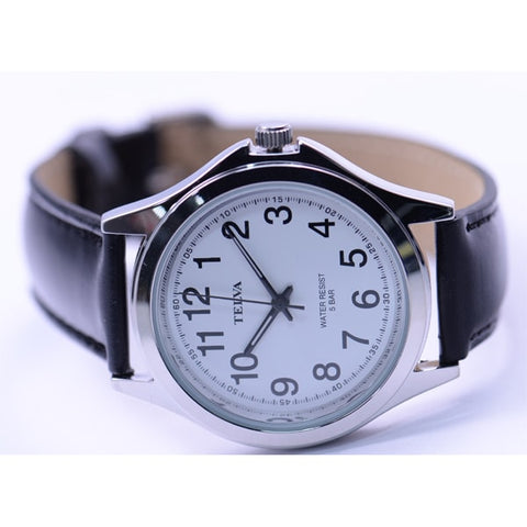 CLEVER TE AM034 WTS Stylish Men's Watch with Water Resistance, Durable Stainless Steel Band, Elegant Design and Reliable Quartz Movement