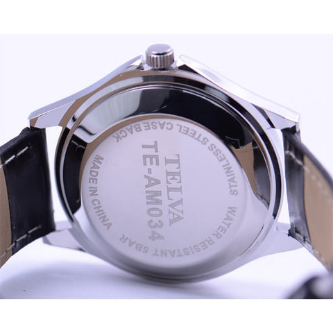 CLEVER TE AM034 WTS Stylish Men's Watch with Water Resistance, Durable Stainless Steel Band, Elegant Design and Reliable Quartz Movement