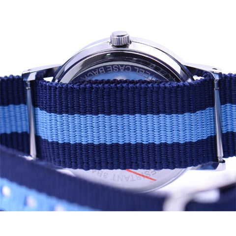 CLEVER TE AM042 NVS Stylish Men's Watch with Durable Stainless Steel, Water Resistant Design, and Elegant Blue Dial for Everyday Wear