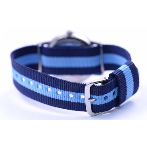 CLEVER TE AM042 NVS Stylish Men's Watch with Durable Stainless Steel, Water Resistant Design, and Elegant Blue Dial for Everyday Wear