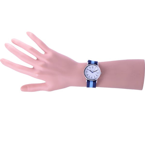 CLEVER TE AM042 NVS Stylish Men's Watch with Durable Stainless Steel, Water Resistant Design, and Elegant Blue Dial for Everyday Wear