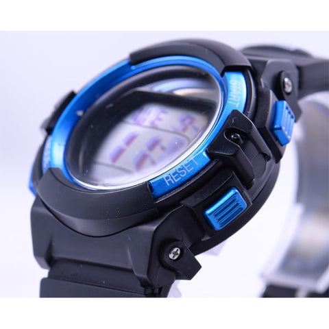 CLEVER TE D052 BL Stylish Digital Watch with Water Resistance, Backlight Display, and Long Battery Life for Everyday Wear