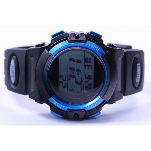CLEVER TE D052 BL Stylish Digital Watch with Water Resistance, Backlight Display, and Long Battery Life for Everyday Wear