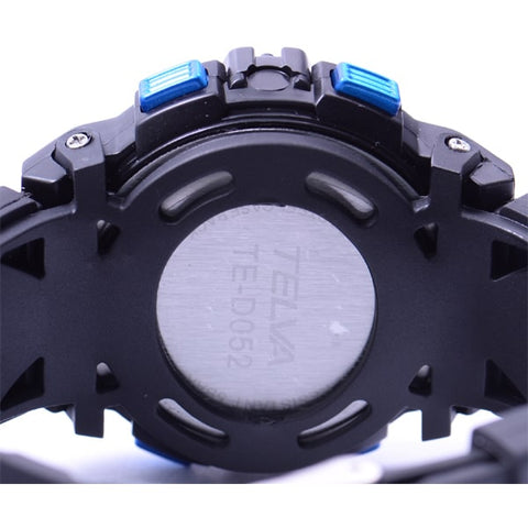 CLEVER TE D052 BL Stylish Digital Watch with Water Resistance, Backlight Display, and Long Battery Life for Everyday Wear