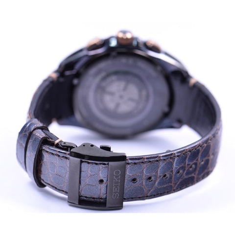 SEIKO SBXB083 Watch - Men's Astron Solar GPS Satellite Watch with Diamond Accents Limited Edition Precision Timekeeping (Imag