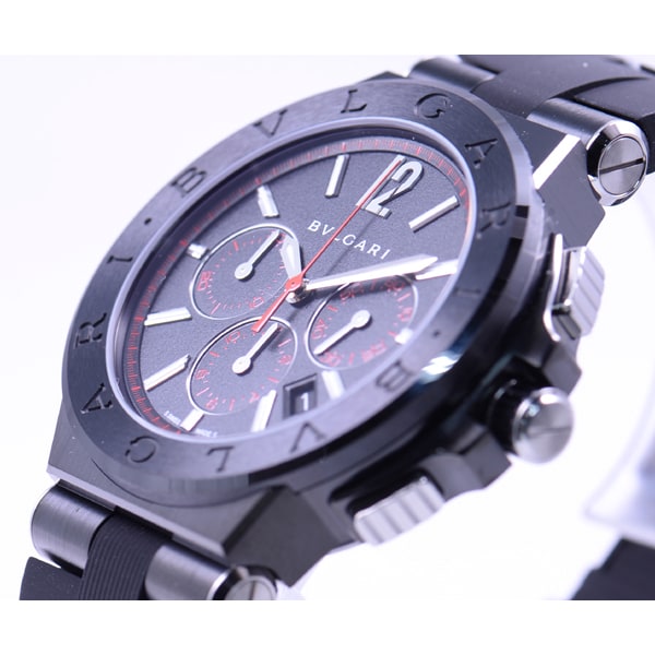 BVLGARI DG42BBSCVDCH/1 Watch - Diagono Ultra Nero Black Watch with 2-Year Warranty - Parallel Import (Image 2)