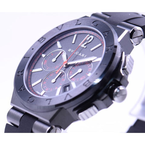 BVLGARI DG42BBSCVDCH/1 Watch - Diagono Ultra Nero Black Watch with 2-Year Warranty - Parallel Import (Image 2)