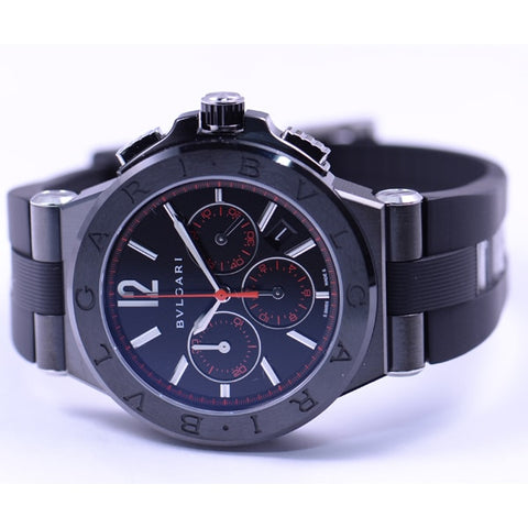 BVLGARI DG42BBSCVDCH/1 Watch - Diagono Ultra Nero Black Watch with 2-Year Warranty - Parallel Import (Image 3)