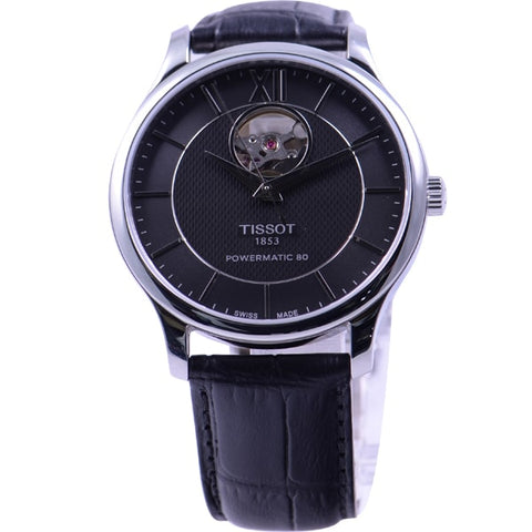 TISSOT T0639071605800 Watch - Tradition at BK Calf Leather Strap Elegant Design Water Resistant 2 Year Warranty