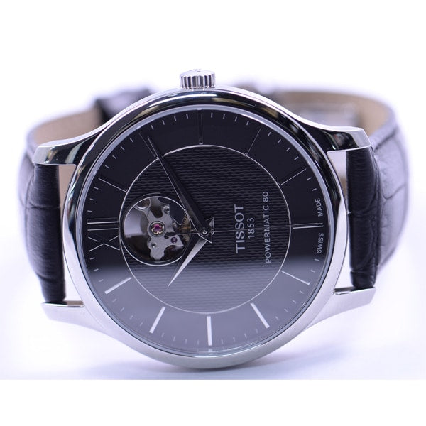 TISSOT T0639071605800 Watch - Tradition at BK Calf Leather Strap Elegant Design Water Resistant 2 Year Warranty (Image 3)