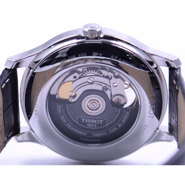 TISSOT T0639071605800 Watch - Tradition at BK Calf Leather Strap Elegant Design Water Resistant 2 Year Warranty (Image 4)
