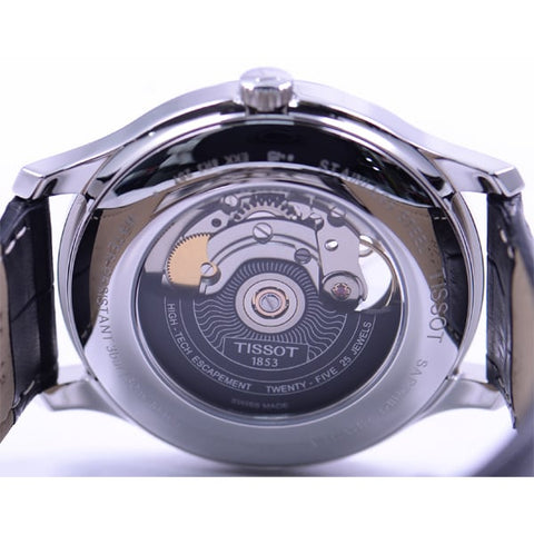TISSOT T0639071605800 Watch - Tradition at BK Calf Leather Strap Elegant Design Water Resistant 2 Year Warranty (Image 4)