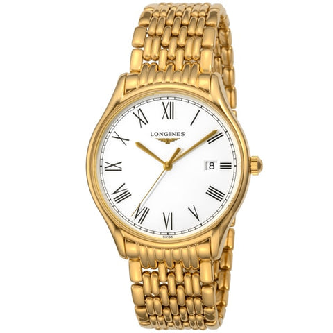 Longines L4.859.2.11.8 Watch - Reel [Lyre] 2-Year Warranty [Parallel Import] White [Parallel Import]