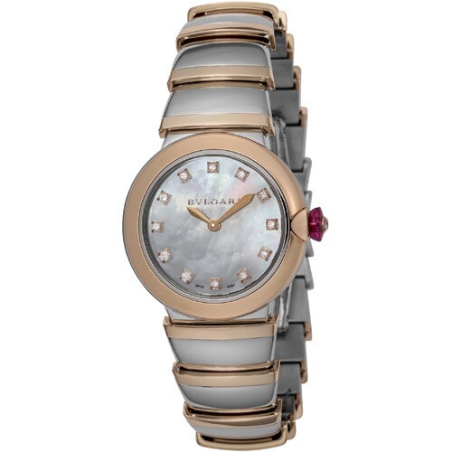 BVLGARI LU28WSPGSPG12 Watch - Lucea [Lvcea] 2-Year Warranty [Parallel Import] White LU28WSPGSPG/12 [Parallel Import]