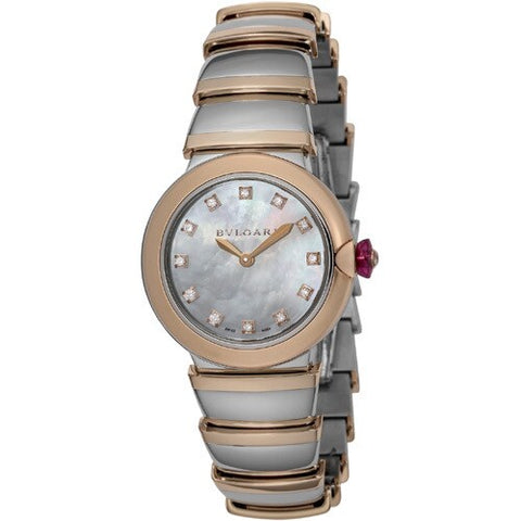 BVLGARI LU28WSPGSPG12 Watch - Lucea [Lvcea] 2-Year Warranty [Parallel Import] White LU28WSPGSPG/12 [Parallel Import]