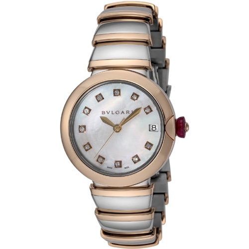 BVLGARI LU33WSPGSPGD/11 Watch - Lucea BVLGARI 2-Year Warranty [Parallel Import] White - Premium Men's Fragrance